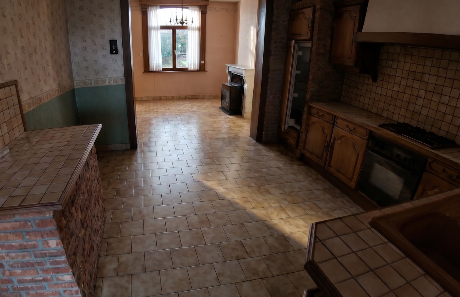 Rendu 3D — Cuisine ouverte — avant
